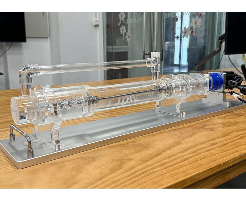 Kundenspezifische Bearbeitung von Präzisionsteilen für Acrylschraubenpumpen - DP03