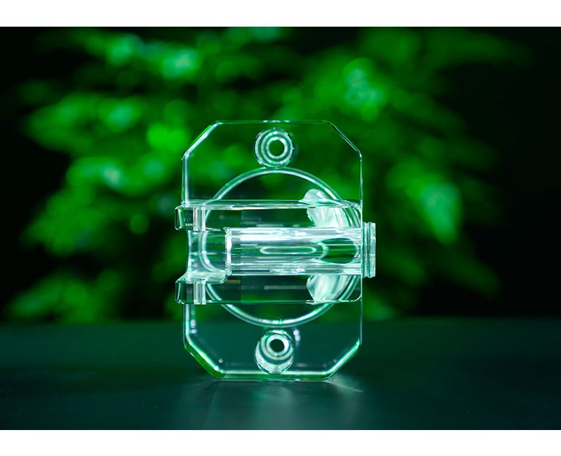 Kundenspezifische Acryl-Eiscremeteile PMMA CNC-Bearbeitung - ICM01