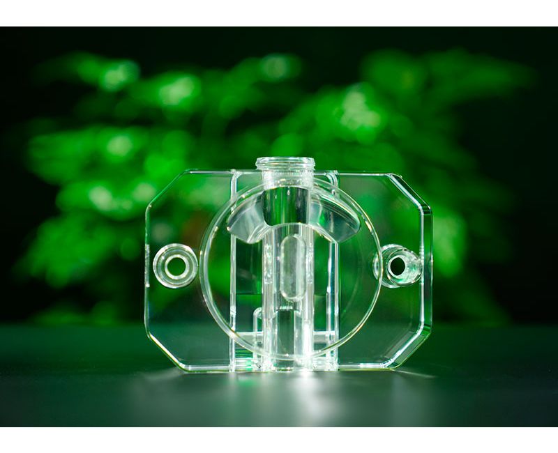 Kundenspezifische Acryl-Eiscremeteile PMMA CNC-Bearbeitung - ICM01