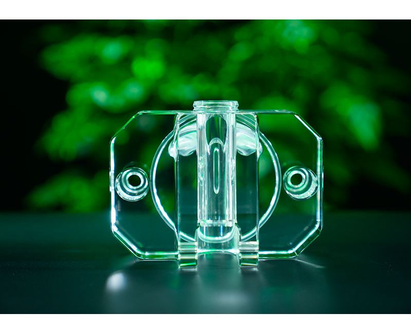 Kundenspezifische Acryl-Eiscremeteile PMMA CNC-Bearbeitung - ICM01