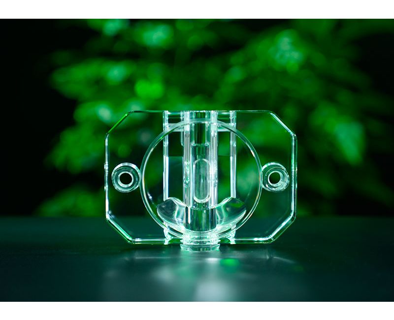 Kundenspezifische Acryl-Eiscremeteile PMMA CNC-Bearbeitung - ICM01