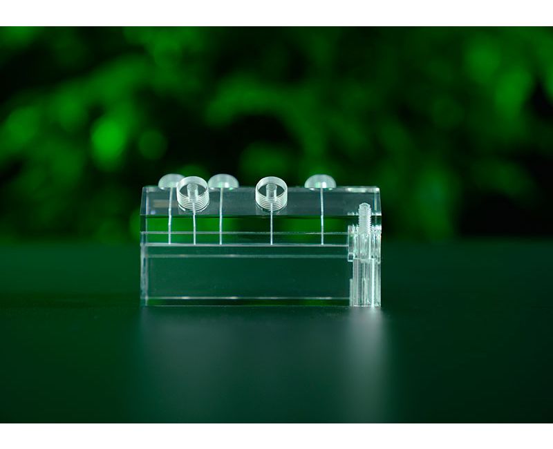 Kundenspezifische transparente Eiscreme-Zubehörteile aus Acryl - ICM02