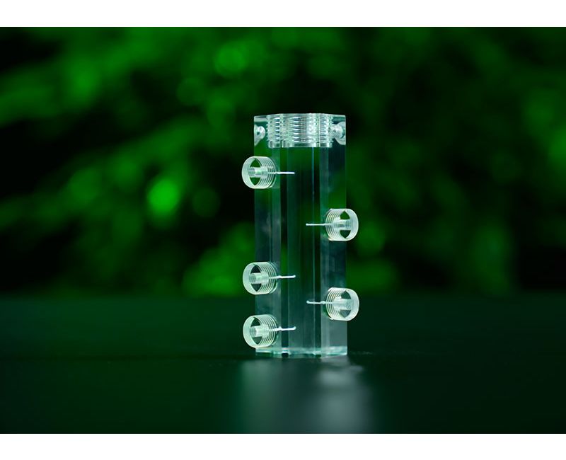 Kundenspezifische transparente Eiscreme-Zubehörteile aus Acryl - ICM02