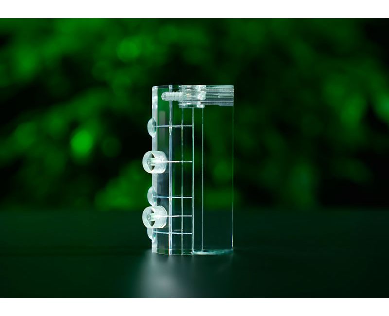 Kundenspezifische transparente Eiscreme-Zubehörteile aus Acryl - ICM02