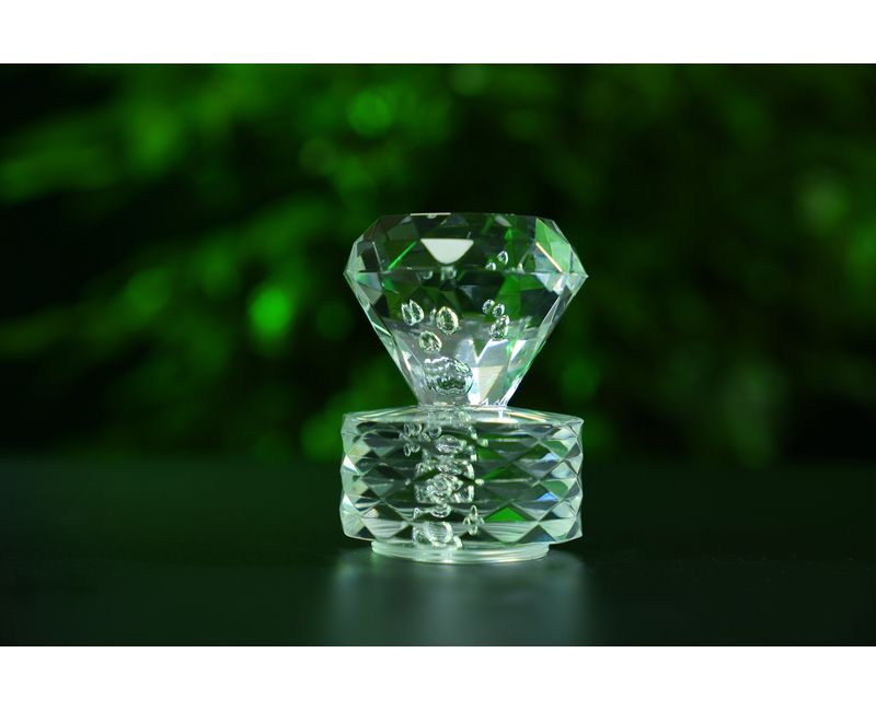 Kundenspezifische Ornamentteile aus klarem Acryl - CD03