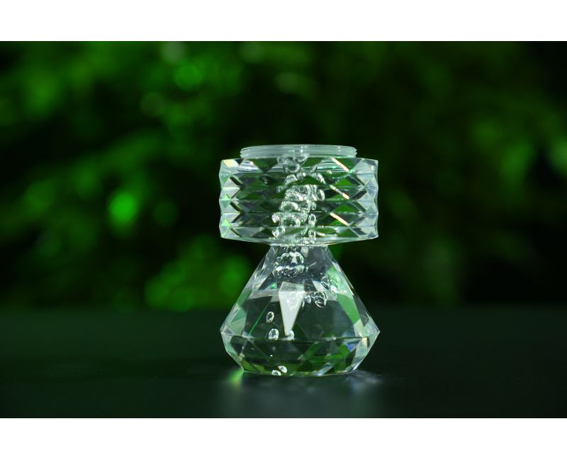 Kundenspezifische Ornamentteile aus klarem Acryl - CD03