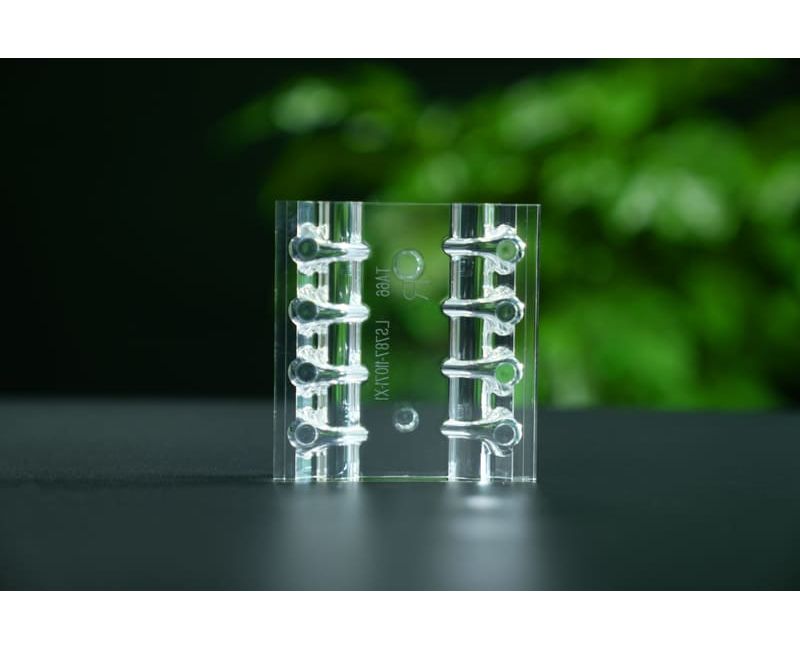 Kundenspezifische medizinische Teile aus Acryl, PMMA, Plexiglas, CNC-Produkte - Med02