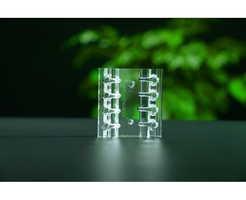 Kundenspezifische medizinische Teile aus Acryl, PMMA, Plexiglas, CNC-Produkte - Med02