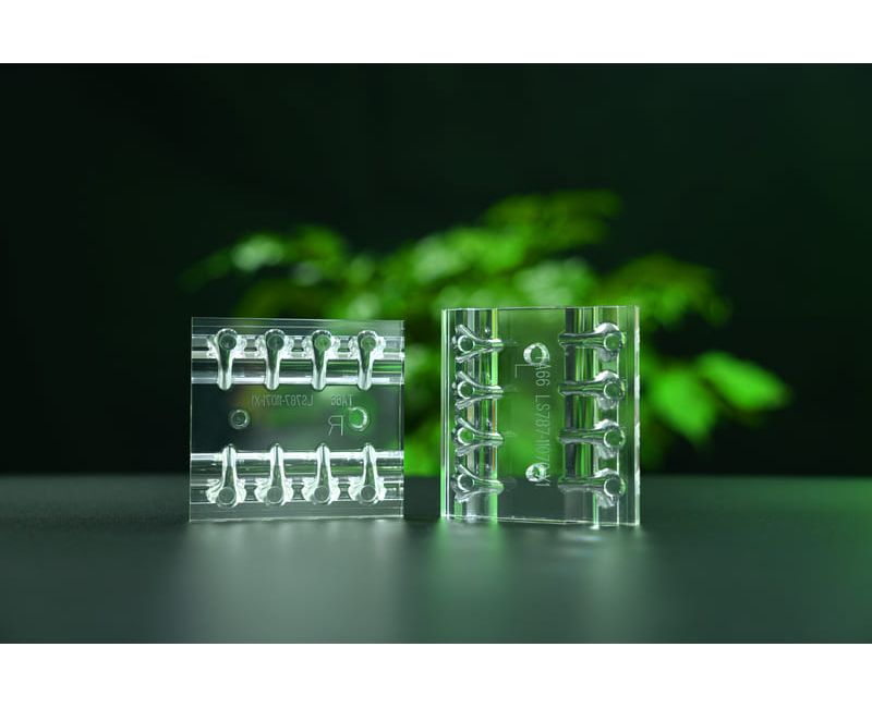 Kundenspezifische medizinische Teile aus Acryl, PMMA, Plexiglas, CNC-Produkte - Med02