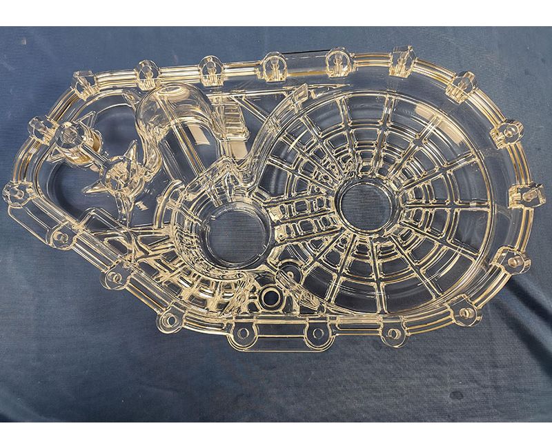 Kundenspezifische Präzisionsteile aus Acryl-PMMA für Motoren - EP01