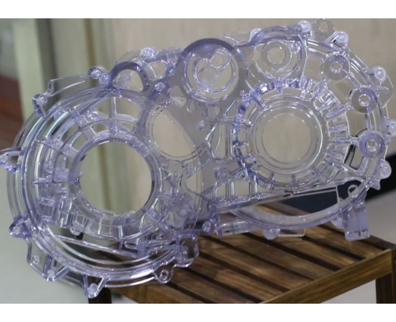 Kundenspezifische Präzisionsteile aus Acryl-PMMA für Motoren - EP01