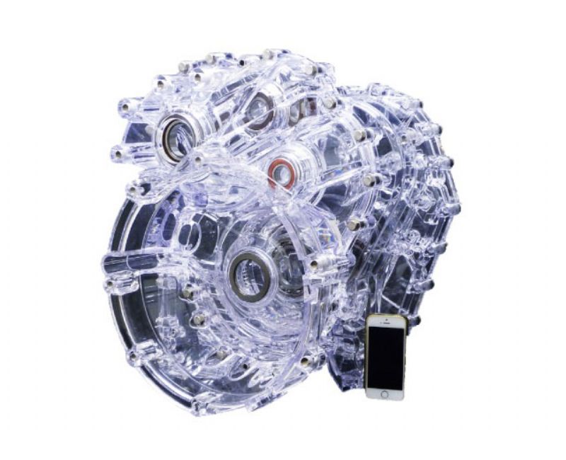 Kundenspezifische Präzisionsteile aus Acryl-PMMA für Motoren - EP01