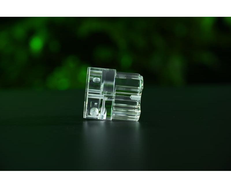 Kundenspezifische CNC-Bearbeitung von Acryl-Wasseraufbereitungsteilen - WT02