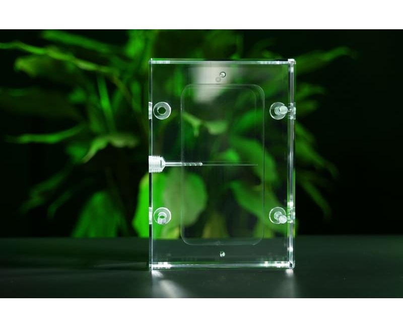 Kundenspezifische Acryl-Wasseraufbereitungsteile Transparente Kunststoffteile - WT03