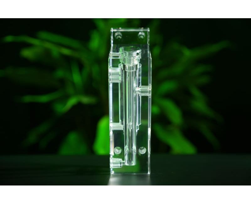 Kundenspezifische Wasseraufbereitungsteile aus Acryl Hochpräzise Teile - WT05